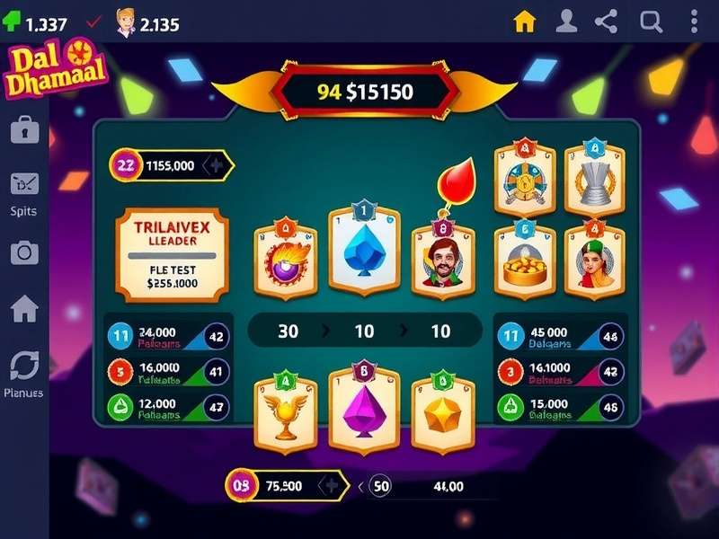 Dal Dhamaal strategy illustration showing card probabilities